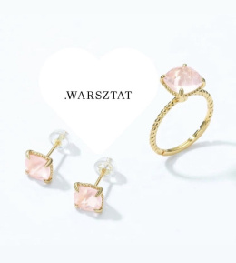 Set ROSE Ohrringe & Ring